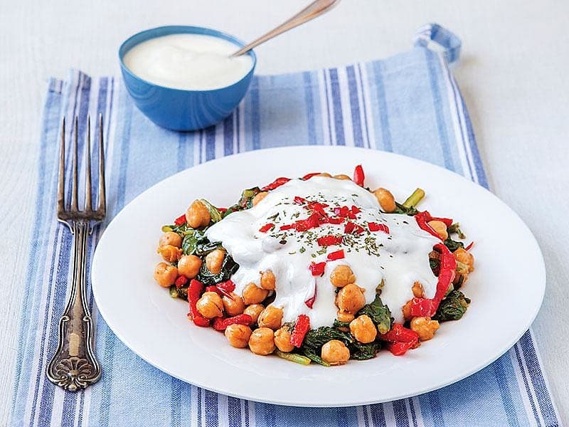 Pazılı Nohut Kavurması