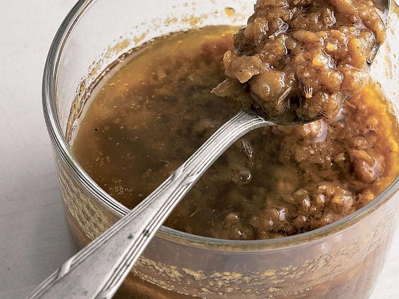 Pekmezli Nohutlu Sos (Salata Sosu)