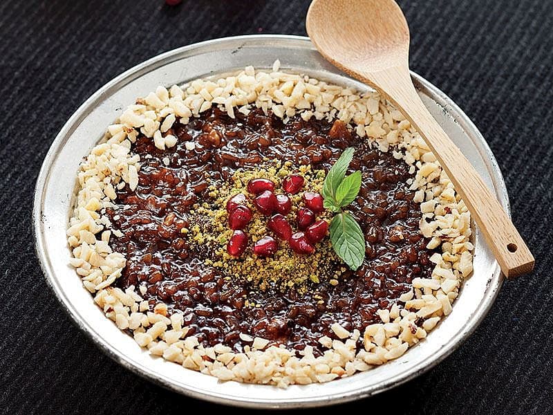 Pekmezli Bulgur Tatlısı