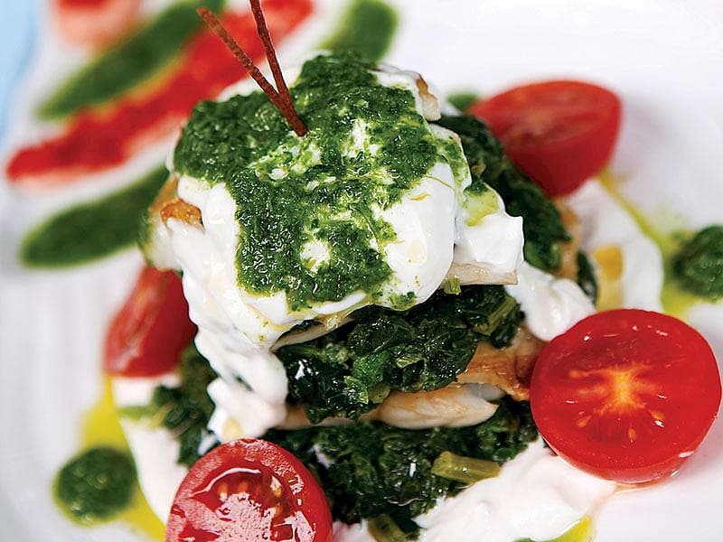 Pesto Soslu Levrek