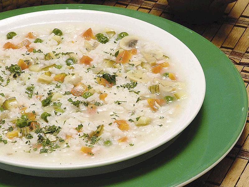 Piedemonte Usulü Sebzeli Risotto