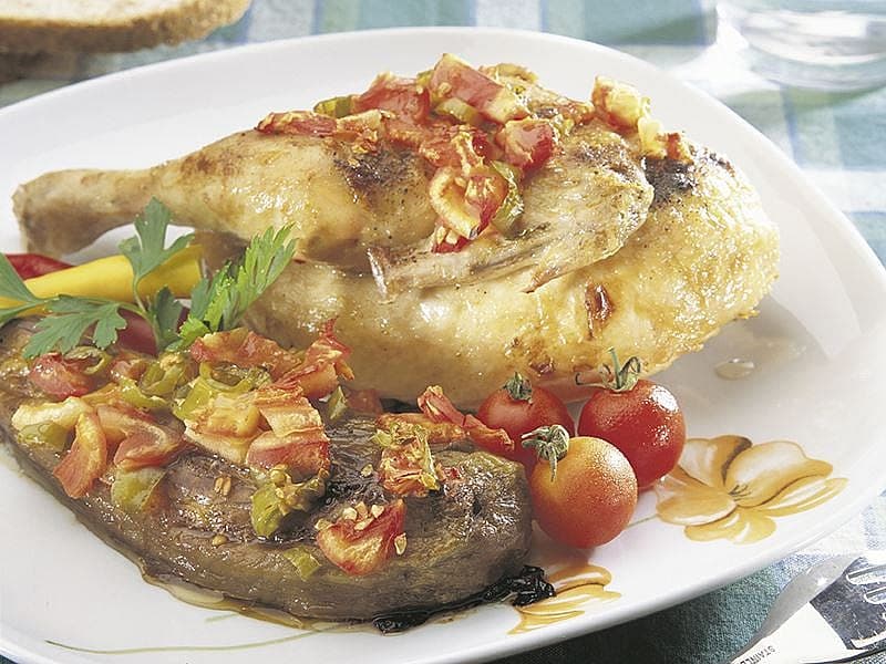Piliçli Patlıcan