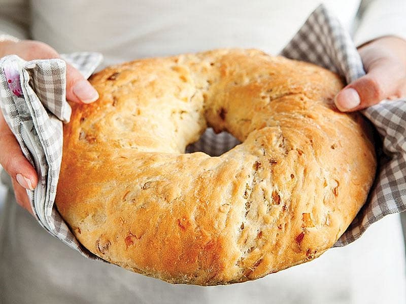 Pırasalı Ekmek
