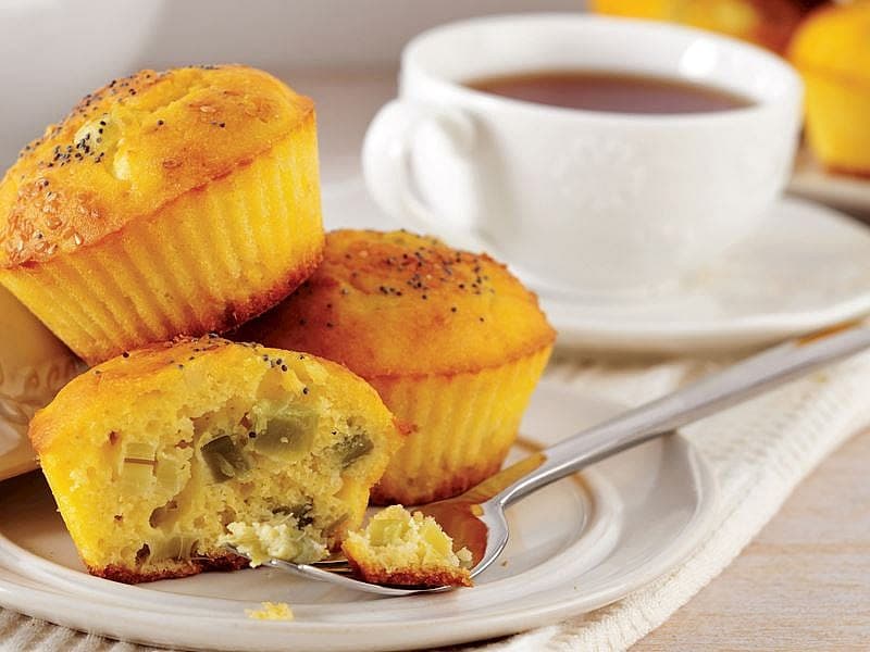 Pırasalı Muffin