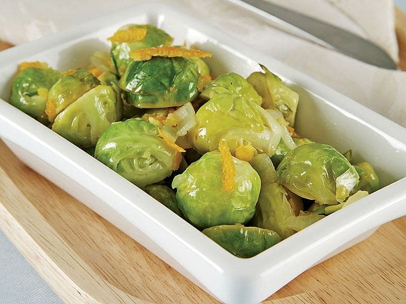 Portakallı Brüksel Lahanası