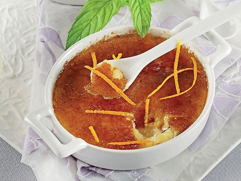 Portakallı Crème Brûlée