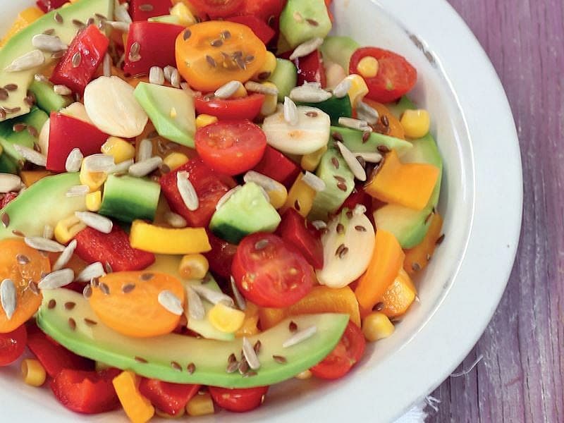 Rengarenk Salata