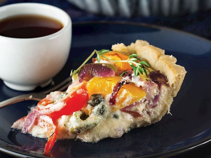 Renkli Biberli Tart