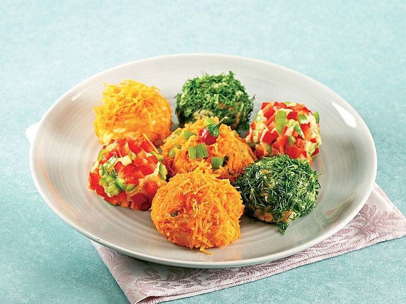 Renkli Patates Topları