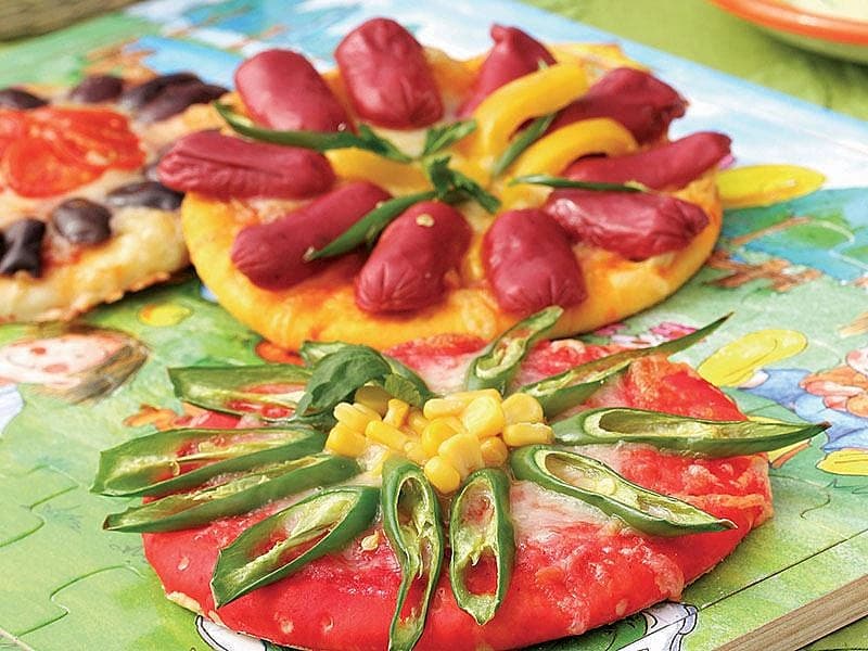 Renkli Pizzalar