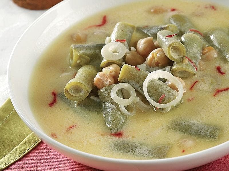 Safranlı Bakla Çorbası