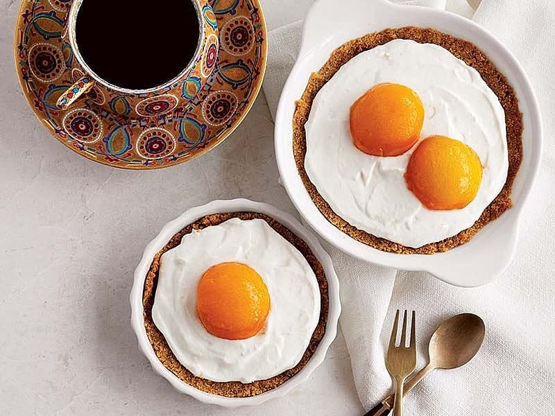 Sahanda Yumurta (Kayısılı Günlük Cheesecake)