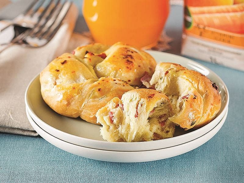 Salamlı Çörek