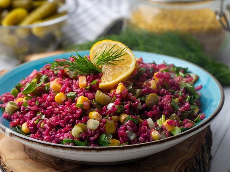 Şalgamlı Kuskus Salatası
