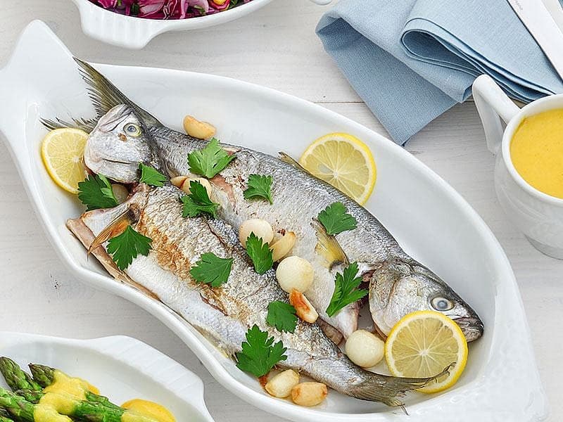 Sarımsaklı Lüfer