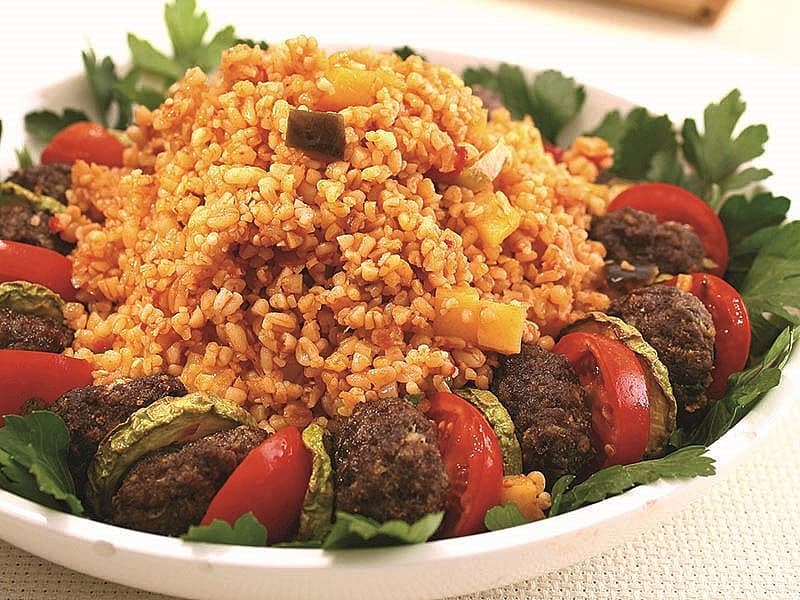 Sebze Dizmeli Patatesli Pilav