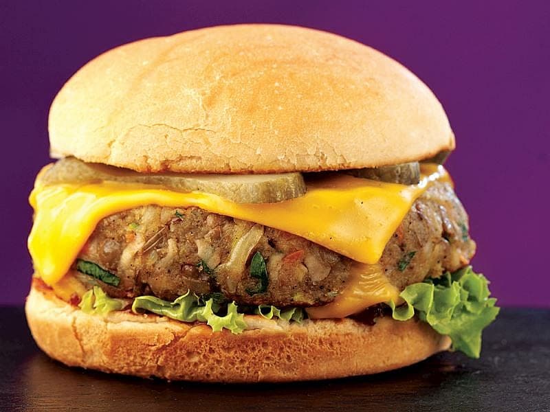 Sebze Köfteli Hamburger