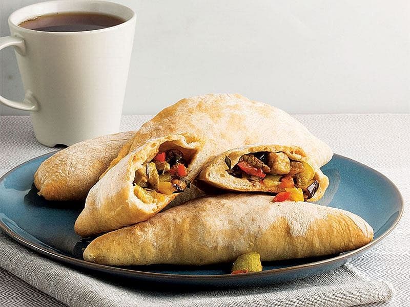 Sebzeli Calzone