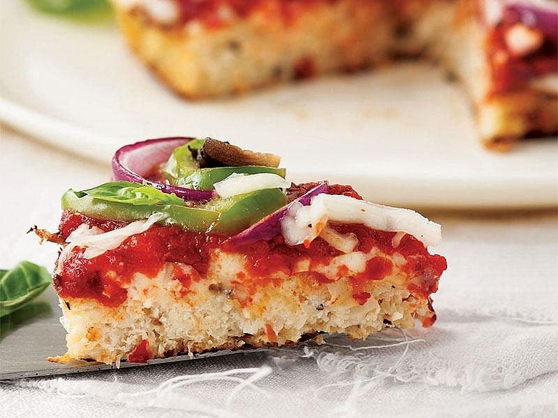 Sebzeli Karnabahar Pizza