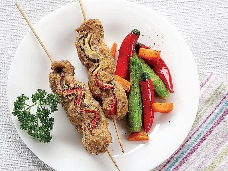 Sebzeli Paneli Kebap