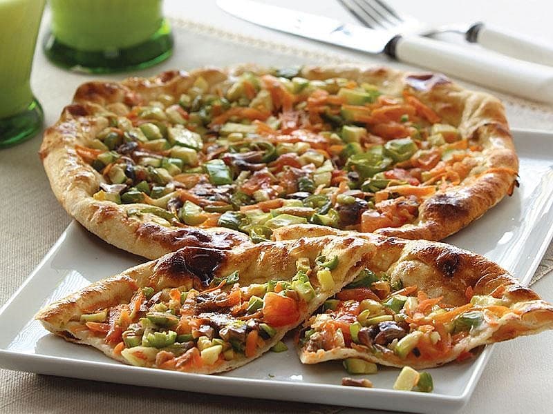 Sebzeli Pide