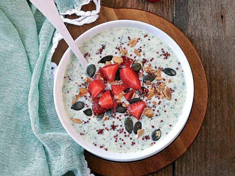 Semizotlu Yeşil Smoothie