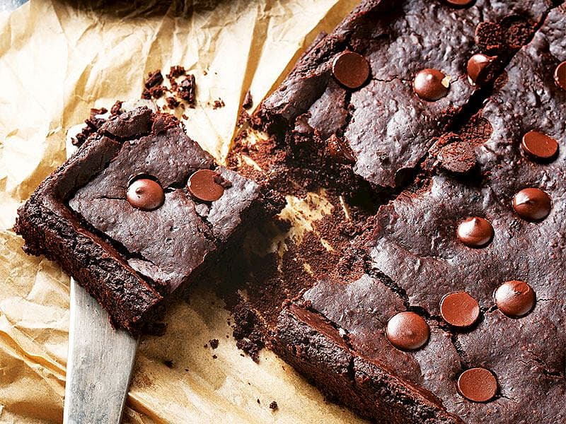 Glutensiz Siyah Fasulyeli Brownie