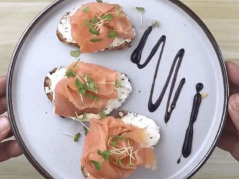 Somon Bruschetta