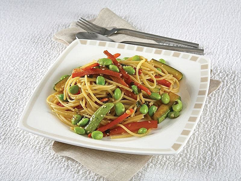 Soya Fasulyeli Spagetti