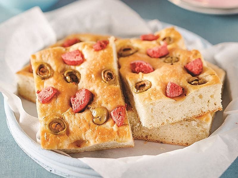 Sucuklu Foccaccia