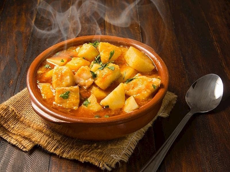 Sulu Patates Yemeği