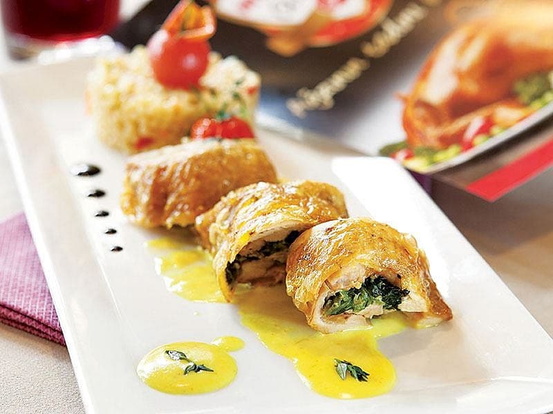 Tavuk But Sarma