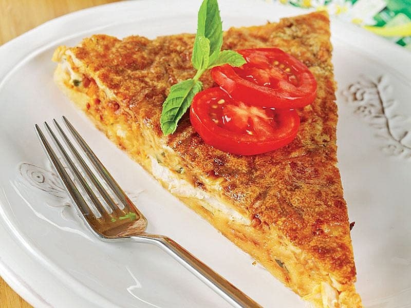 Tavuk Etli Ve Havuçlu Kiş