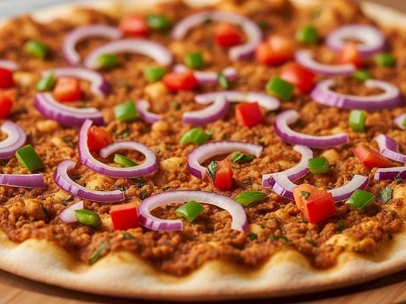 Tavuklu Lahmacun
