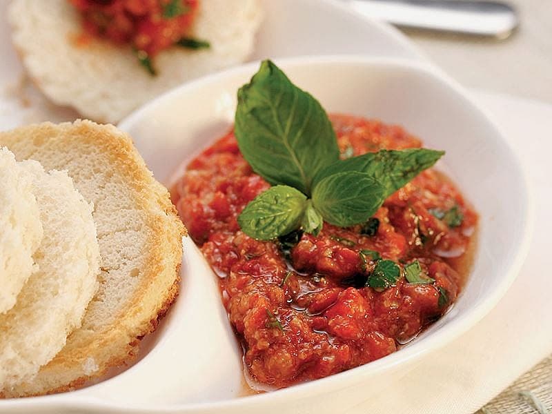 Taze Biberli Muhammara