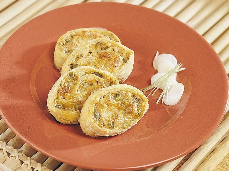 Taze Fasulyeli Rulo Börek
