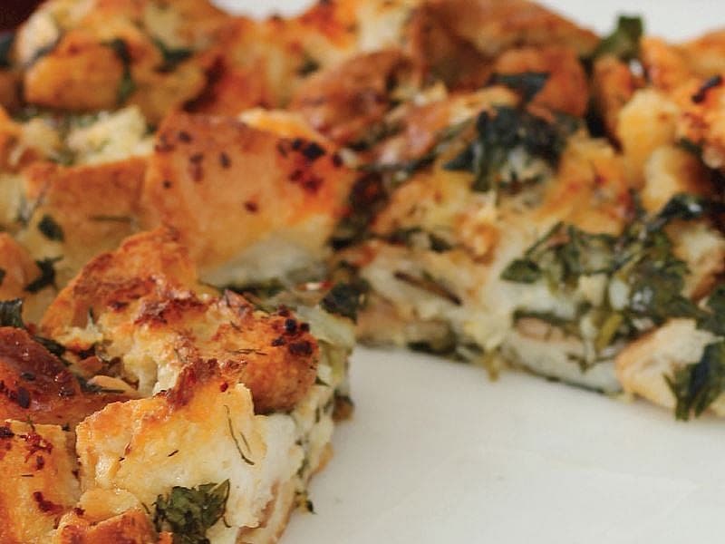 Taze Otlu Pide Börek