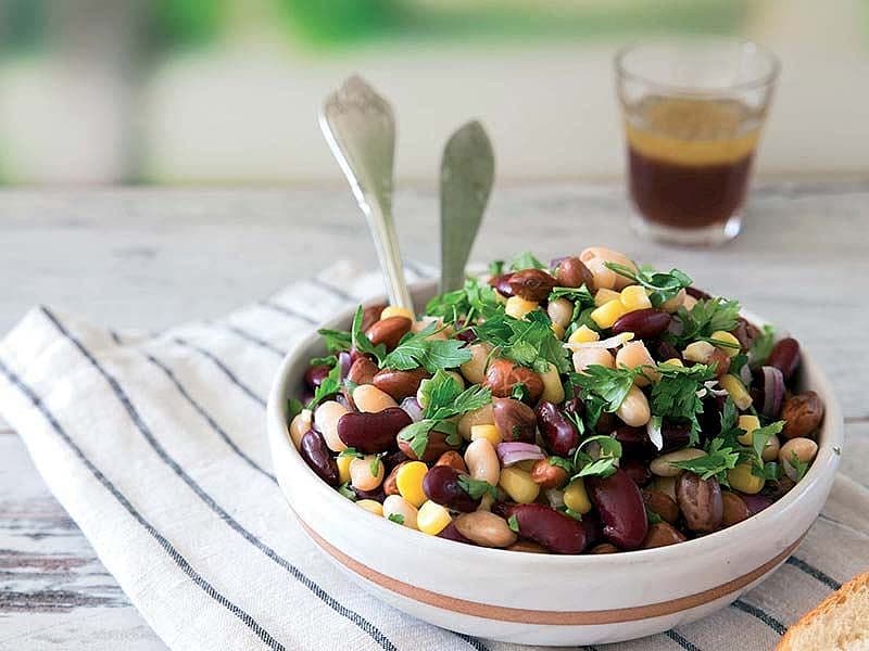 Üç Fasulye Salatası