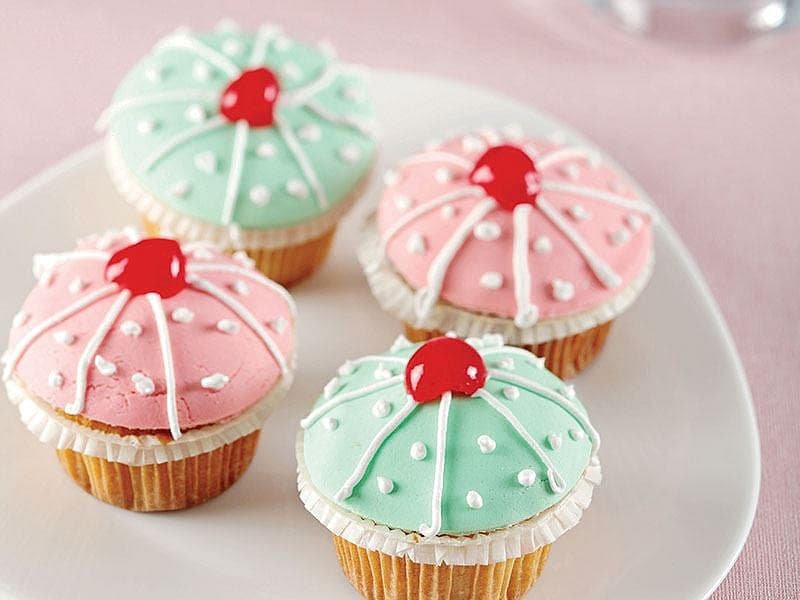 Vanilyalı Muffin