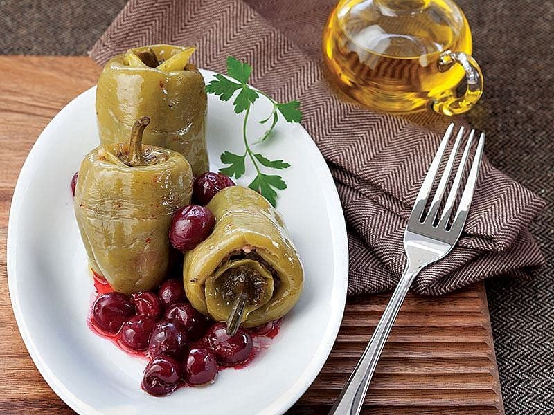 Vişneli Biber Dolması