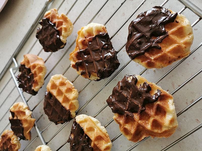 Waffle Kurabiye