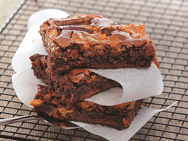 Yer Fıstığı Ezmeli Brownie