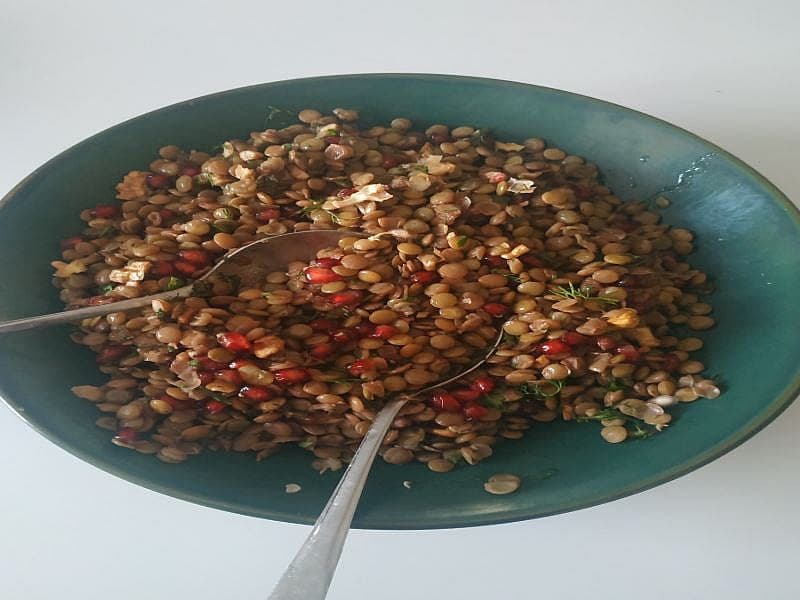 Yeşil Mercimek Salatası