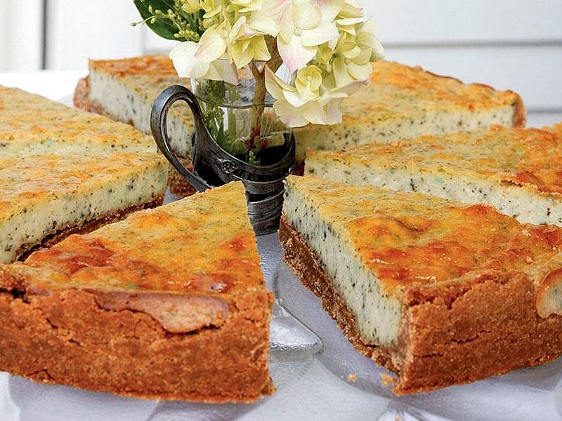 Yeşil Çaylı Cheesecake