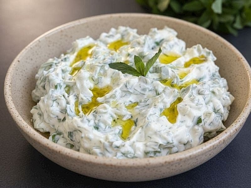 Yoğurtlu Roka Salatası