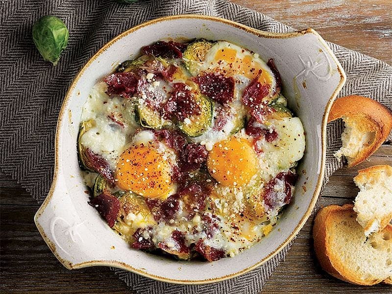 Yumurtalı Brüksel Lahanası