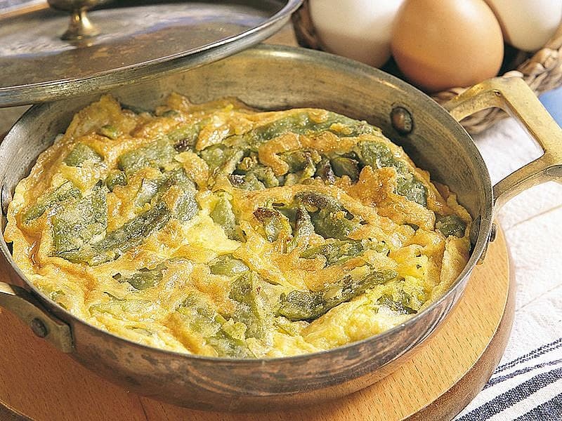 Yumurtalı Fasulye Kızartması