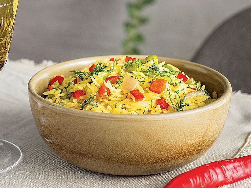 Zerdeçallı Basmati Pirinç Pilavı