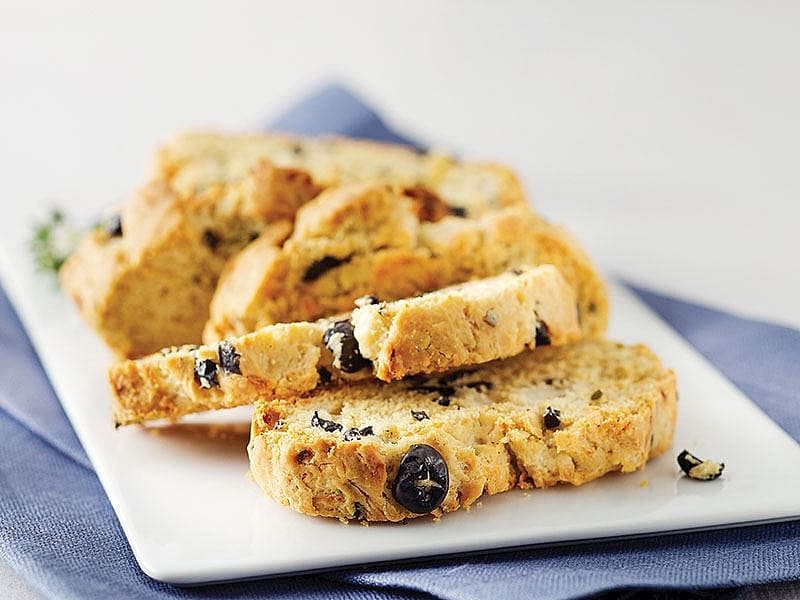 Zeytinli Taze Baharatlı Biscotti