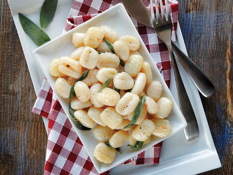 Cevizli Ve Adaçaylı Gnocchi